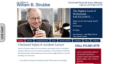 Desktop Screenshot of cincinnatipersonalinjury.com